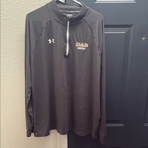Under Armour Gray Quarter-Zip Pullover